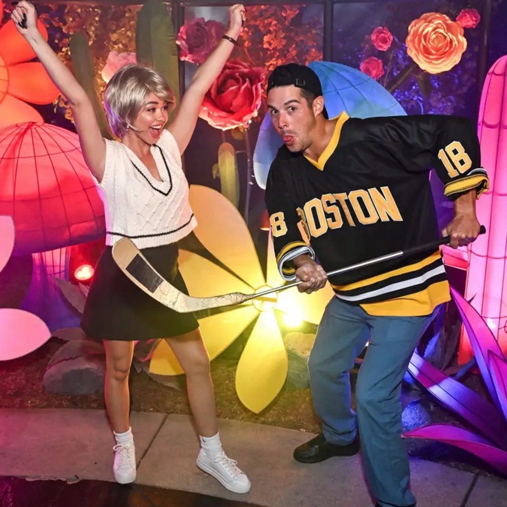 NEW Happy Gilmore Boston Black and Yellow Hockey Golf Jersey - Picture 11 of 14